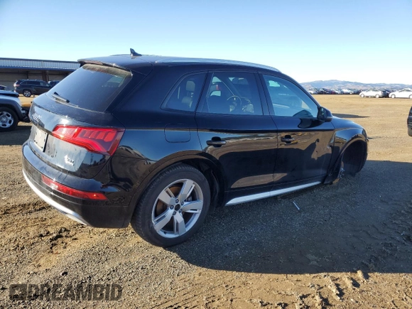 2018 Audi Q5 Premium with VIN WA1ANAFY2J2150488, listed as a Copart auction lot 81384734 with 115,333 mi miles and Salvage Title. Bid and sale history available at carsss.com. Image 3.