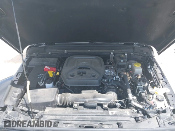 2021 Jeep Wrangler Unlimited Sahara with VIN 1C4HJXEN4MW610287, listed as a IAAI auction lot 42538525 with 24,861 mi miles and . Bid and sale history available at DreamBid. Image 10.
