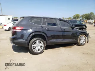 2019 Volkswagen Atlas SE z VIN 1V2UR2CAXKC513442, wystawiony jako Copart lot #72090904 z przebiegiem 116 298 mil mil oraz Szkoda całkowita • Salvage title. Historia ofert i sprzedaży dostępna na DreamBid. Obrazek 3.