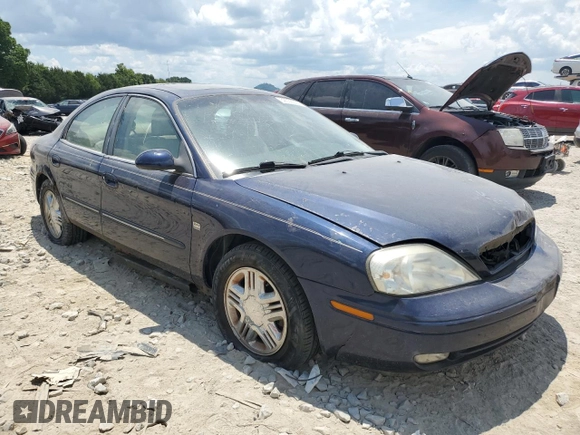 2001 Mercury Sable LS with VIN 1MEHM55SX1G642764, listed as a Copart auction lot 62508394 with 79,074 mi miles and Salvage Title. Bid and sale history available at DreamBid. Image 4.