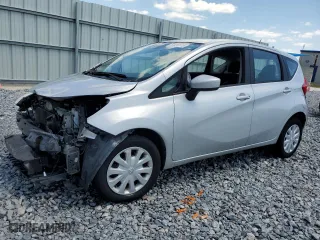 2016 Nissan Versa Note S with VIN 3N1CE2CP4GL354803, listed as a Copart auction lot 53086615 with 112,848 mi miles and Salvage Title. Bid and sale history available at carsss.com. Image 1.