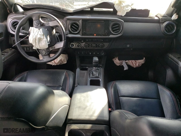 2019 Toyota Tacoma 4WD SR with VIN 5TFCZ5AN6KX192108, listed as a Copart auction lot 45383965 with 65,654 mi miles and Salvage Title. Bid and sale history available at carsss.com. Image 8.