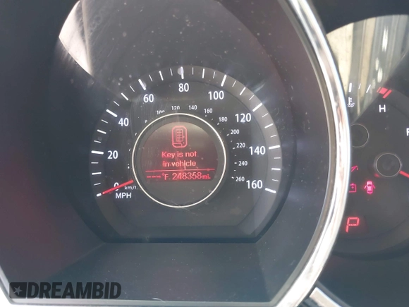 2013 Kia Optima EX with VIN 5XXGN4A70DG161424, listed as a IAAI auction lot 42084131 with 248,358 mi miles. Bid and sale history available at carsss.com. Image 7.