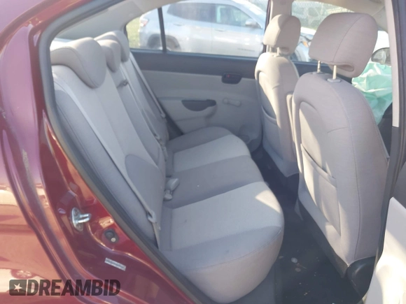 2008 Hyundai Accent GLS with VIN KMHCN46C08U277111, listed as a IAAI auction lot 41982677 with 125,570 mi miles. Bid and sale history available at carsss.com. Image 8.