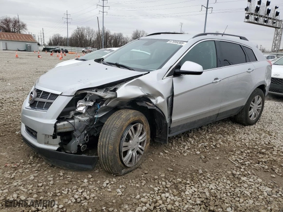 2012 Cadillac SRX with VIN 3GYFNGE37CS536474, listed as a Copart auction lot 47999385 with 164,664 mi miles and Salvage Title. Bid and sale history available at carsss.com. Image 1.