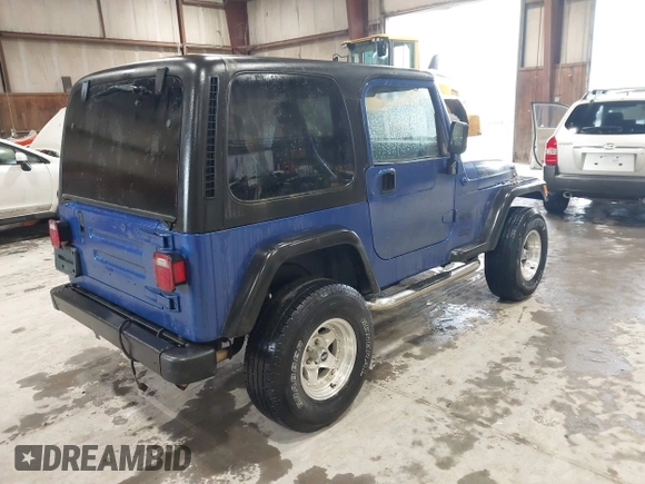 1998 Jeep Wrangler SE with VIN 1J4FY29PXWP769503, listed as a IAAI auction lot 42535360 with 94,634 mi miles and . Bid and sale history available at DreamBid. Image 4.