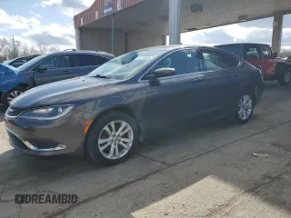 2015 Chrysler 200 Limited with VIN 1C3CCCAB6FN692268, listed as a Copart auction lot 52239345 with 140,245 mi miles and Non repairable. Bid and sale history available at DreamBid. Image 1.