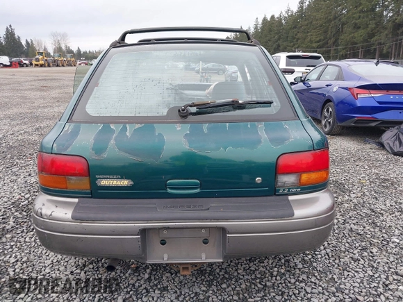 1997 Subaru Impreza Outback Special Sports с VIN JF1GF4850VH822073, выставлен на аукционе IAAI как лот 41820551 с пробегом 104 702 миль миль и . История ставок и продаж доступна на DreamBid. Изображение 17.