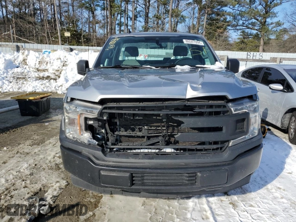 2020 Ford F-150 XL with VIN 1FTMF1CB8LKF47836, listed as a Copart auction lot 86547094 with 155,543 mi miles and Salvage Title. Bid and sale history available at carsss.com. Image 5.