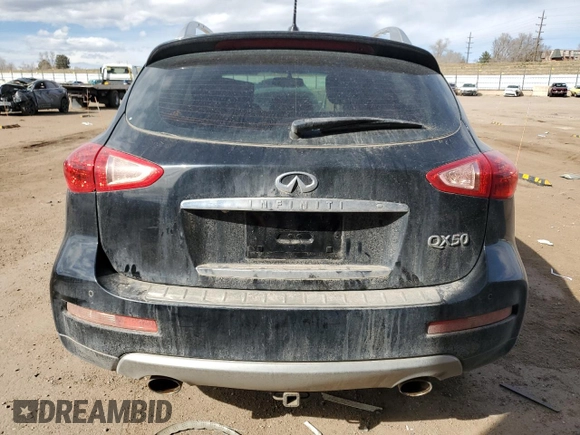 2017 Infiniti QX50 z VIN JN1BJ0RR5HM408198, wystawiony jako Copart lot #49352705 z przebiegiem 115 377 mil mil oraz Szkoda całkowita • Salvage title. Historia ofert i sprzedaży dostępna na DreamBid. Obrazek 6.