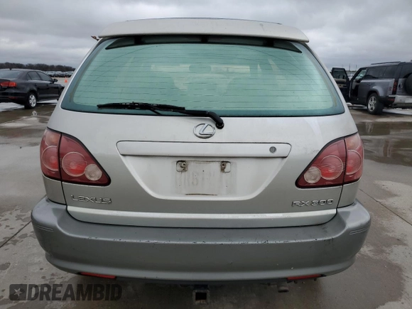 1999 Lexus RX 300 Luxury SUV with VIN JT6HF10U1X0061157, listed as a Copart auction lot 45001785 with 237,261 mi miles and Clean Title. Bid and sale history available at carsss.com. Image 6.