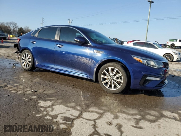 2019 Kia Optima LX with VIN 5XXGT4L34KG358920, listed as a Copart auction lot 42580785 with 88,416 mi miles and Salvage Title. Bid and sale history available at carsss.com. Image 4.