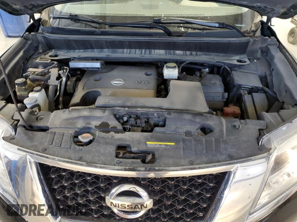 2014 Nissan Pathfinder Platinum with VIN 5N1AR2MM4EC642497, listed as a Copart auction lot 52933525 with 102,388 mi miles and Clean title. Bid and sale history available at DreamBid. Image 13.
