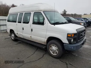 2010 Ford Econoline Cargo Commercial with VIN 1FTNE2EW1ADA05296, listed as a Copart auction lot 43125165 with 151,174 mi miles and Clean title. Bid and sale history available at DreamBid. Image 4.