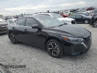 2024 Nissan Sentra SV z VIN 3N1AB8CV1RY373655, wystawiony jako Copart lot #54616025 z przebiegiem 10 696 mil mil oraz Szkoda całkowita • Salvage title. Historia ofert i sprzedaży dostępna na DreamBid. Obrazek 4.