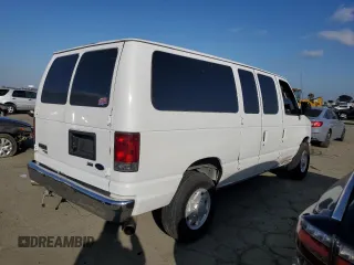 2011 Ford Econoline Passenger XL with VIN 1FBNE3BL0BDB17271, listed as a Copart auction lot 43022735 with 184,054 mi miles and Salvage Title. Bid and sale history available at carsss.com. Image 3.