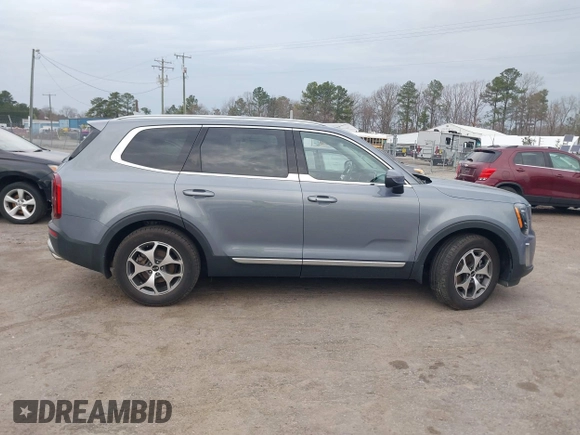 2021 Kia Telluride EX with VIN 5XYP34HCXMG123526, listed as a IAAI auction lot 41842912 with 54,675 mi miles and . Bid and sale history available at DreamBid. Image 13.