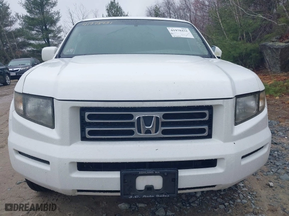 2008 Honda Ridgeline RTL with VIN 2HJYK16528H509919, listed as a IAAI auction lot 41978431 with 163,684 mi miles. Bid and sale history available at carsss.com. Image 6.