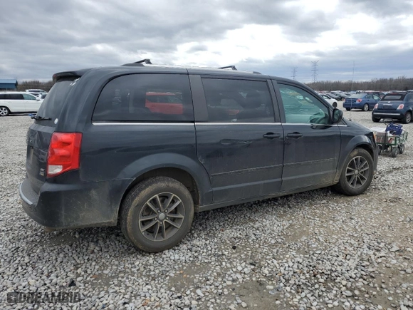 2017 Dodge Grand Caravan SXT with VIN 2C4RDGCG3HR825190, listed as a Copart auction lot 46880835 with 175,513 mi miles and Salvage Title. Bid and sale history available at carsss.com. Image 3.