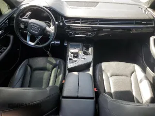 2017 Audi Q7 Premium Plus with VIN WA1LAAF77HD022306, listed as a Copart auction lot 47465505 with 0 mi miles and Non Repairable. Bid and sale history available at carsss.com. Image 8.