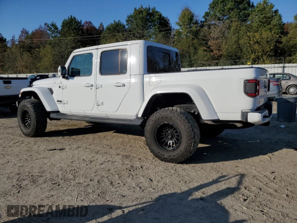 2021 Jeep Gladiator High Altitude с VIN 1C6HJTFG8ML608303, выставлен на аукционе Copart как лот 80255274 с пробегом 56 191 миль миль и Списание • Salvage title. История ставок и продаж доступна на DreamBid. Изображение 2.