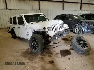 2021 Jeep Wrangler Unlimited Sahara с VIN 1C4JJXP61MW868399, выставлен на аукционе Copart как лот 49039445 с пробегом 35 387 миль миль и На запчасти • Non repairable. История ставок и продаж доступна на DreamBid. Изображение 12.