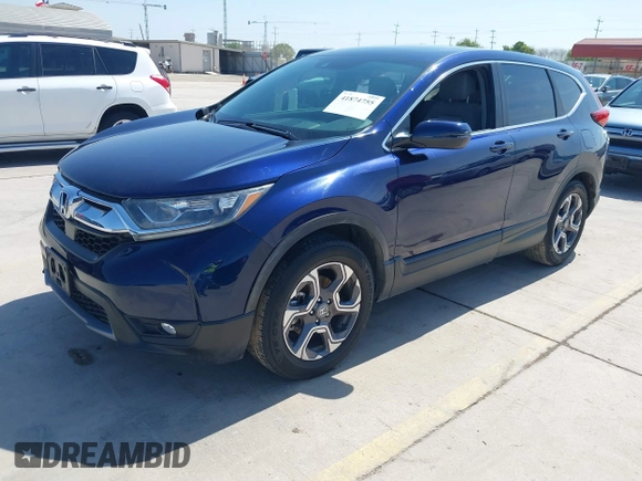 2017 Honda CR-V EX with VIN 7FARW1H58HE046642, listed as a IAAI auction lot 41874755 with 60,891 mi miles. Bid and sale history available at carsss.com. Image 18.