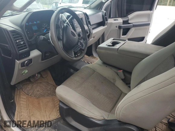2017 Ford F-150 XL with VIN 1FTEX1CF7HKC87926, listed as a Copart auction lot 51379525 with 184,555 mi miles and Salvage title. Bid and sale history available at DreamBid. Image 7.