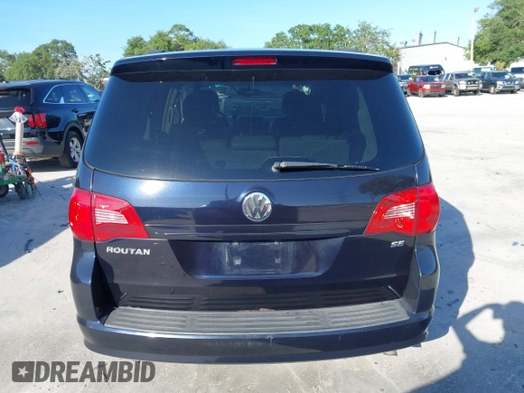 2011 Volkswagen Routan SE with VIN 2V4RW3DG5BR668194, listed as a IAAI auction lot 42483379 with 203,945 mi miles and . Bid and sale history available at DreamBid. Image 16.