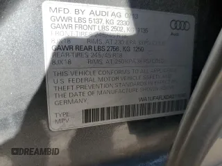 2013 Audi allroad Premium Plus with VIN WA1UFAFLXDA211045, listed as a Copart auction lot 47005495 with 150,958 mi miles and Clean Title. Bid and sale history available at carsss.com. Image 12.