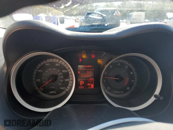 2009 Mitsubishi Lancer DE with VIN JA3AU16U79U036183, listed as a Copart auction lot 50764495 with 240,807 mi miles and Salvage Title. Bid and sale history available at carsss.com. Image 9.