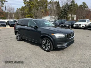 2021 Volvo XC90 Momentum with VIN YV4A22PK4M1675848, listed as a Copart auction lot 49580865 with 138,201 mi miles and Clean Title. Bid and sale history available at carsss.com. Image 1.