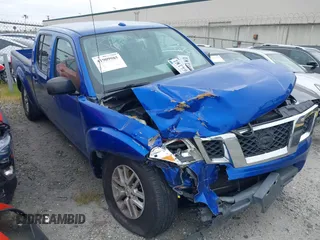 2015 Nissan Frontier SV with VIN 1N6AD0FRXFN758919, listed as a IAAI auction lot 41909985 with 153,001 mi miles and . Bid and sale history available at DreamBid. Image 1.