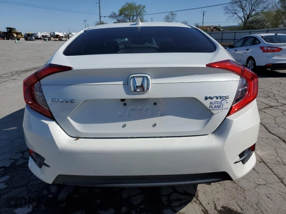 2018 Honda Civic EX with VIN 2HGFC2F74JH552276, listed as a Copart auction lot 52356985 with 64,650 mi miles and Salvage Title. Bid and sale history available at DreamBid. Image 6.