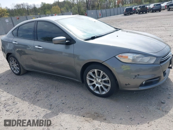 2013 Dodge Dart Limited with VIN 1C3CDFCH1DD316094, listed as a IAAI auction lot 42088519 with 134,127 mi miles. Bid and sale history available at carsss.com. Image 1.