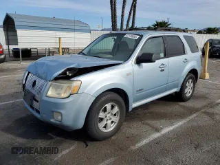2008 Mercury Mariner with VIN 4M2CU81198KJ23877, listed as a Copart auction lot 42149665 with 237,119 mi miles and Salvage Title. Bid and sale history available at carsss.com. Image 1.