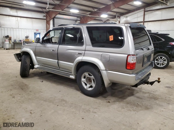 2001 Toyota 4Runner Limited with VIN JT3HN87R510339110, listed as a Copart auction lot 50285995 with 0 mi miles and Clean Title. Bid and sale history available at carsss.com. Image 2.
