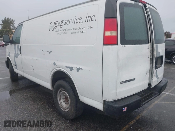 2006 Chevrolet Express Cargo z VIN 1GCHG35U461114730, wystawiony jako IAAI lot #41774915 z przebiegiem 260 059 mil mil oraz . Historia ofert i sprzedaży dostępna na DreamBid. Obrazek 3.