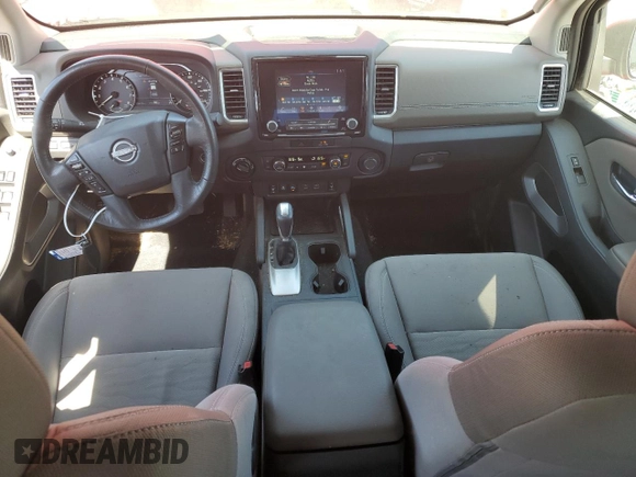 2023 Nissan Frontier SV with VIN 1N6ED1FK8PN612661, listed as a Copart auction lot 69260674 with 23,478 mi miles and Salvage Title. Bid and sale history available at carsss.com. Image 8.