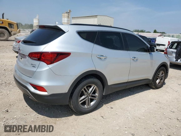 2017 Hyundai Santa Fe 2.4L with VIN 5XYZUDLB9HG491173, listed as a Copart auction lot 61109325 with 104,303 mi miles and Salvage title. Bid and sale history available at DreamBid. Image 3.