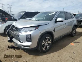 2021 Mitsubishi Outlander ES z VIN JA4ARUAUXMU017089, wystawiony jako Copart lot #52875795 z przebiegiem 72 018 mil mil oraz Szkoda całkowita • Salvage title. Historia ofert i sprzedaży dostępna na DreamBid. Obrazek 1.