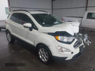2021 Ford EcoSport SE with VIN MAJ3S2GE5MC452315, listed as a IAAI auction lot 41440892 with 41,319 mi miles and . Bid and sale history available at carsss.com. Image 1.