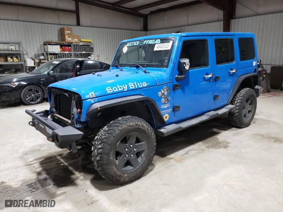 2011 Jeep Wrangler Unlimited Sahara with VIN 1J4BA5H11BL561688, listed as a Copart auction lot 46465335 with 200,412 mi miles and Salvage Title. Bid and sale history available at carsss.com. Image 1.