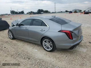 2023 Cadillac CT4 Luxury with VIN 1G6DJ5RKXP0124502, listed as a Copart auction lot 69847944 with 15,092 mi miles and Salvage Title. Bid and sale history available at carsss.com. Image 2.