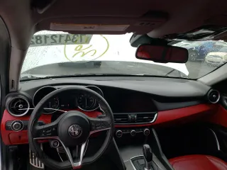 2017 Alfa Romeo Giulia with VIN ZARFAEDN1H7541156, listed as a Copart auction lot 73412182 with 50,085 mi miles. Bid and sale history available at carsss.com. Image 8.