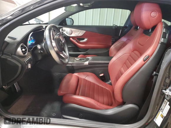 2021 Mercedes-Benz C 43 AMG with VIN W1KWJ6EB2MG049613, listed as a Copart auction lot 79766743 with 29,846 mi miles and . Bid and sale history available at DreamBid. Image 7.