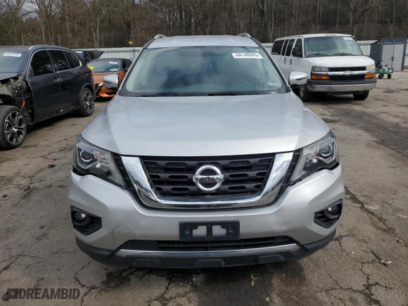 2019 Nissan Pathfinder S with VIN 5N1DR2MN4KC606486, listed as a Copart auction lot 44148945 with 0 miles and Clean Title. Bid and sale history available at carsss.com. Image 5.