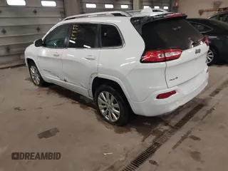 2018 Jeep Cherokee Overland with VIN 1C4PJMJX1JD598043, listed as a IAAI auction lot 41831614 with 48,804 mi miles. Bid and sale history available at carsss.com. Image 3.