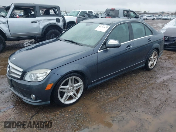 2008 Mercedes-Benz C 350 Sport with VIN WDDGF56XX8F176809, listed as a IAAI auction lot 41763030 with 99,572 mi miles and . Bid and sale history available at DreamBid. Image 2.