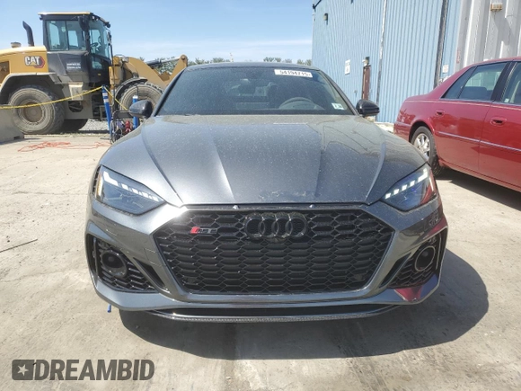 2023 Audi RS 5 Sportback z VIN WUAAWCF55PA902979, wystawiony jako Copart lot #54194715 z przebiegiem 9 576 mil mil oraz Szkoda całkowita • Salvage title. Historia ofert i sprzedaży dostępna na DreamBid. Obrazek 5.